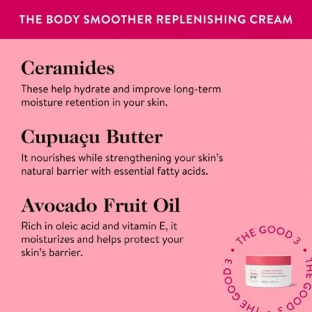 good.clean.goop beauty The Body Smoother Replenishing Moisturizer, NEW